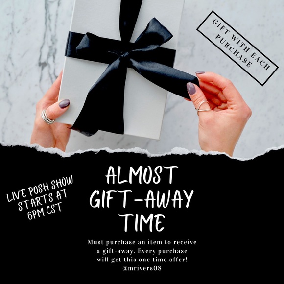 🎁 Gift-Away Time! Special Offer for this Live Posh Show @ 6pm🎁 - Picture 1 of 1